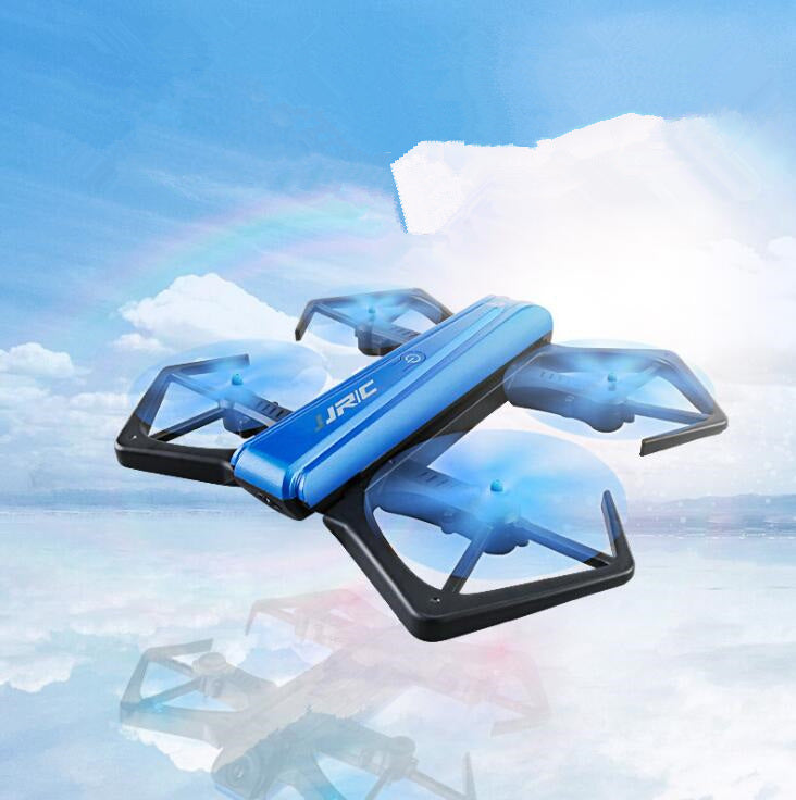 Drone Aérien JJRC H43WH à Quatre Axes avec Repliage Une Touche et WiFi pour Smartphone, Contrôle de Pression d'Air et Vol Stabilisé