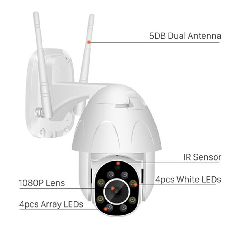 360 Degree Night Vision HD Outdoor Security Camera - IVOIRART.COM