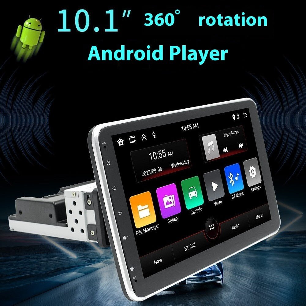 360-degree Rotating Android Large Screen Multimedia Bluetooth Central Control - IVOIRART.COM