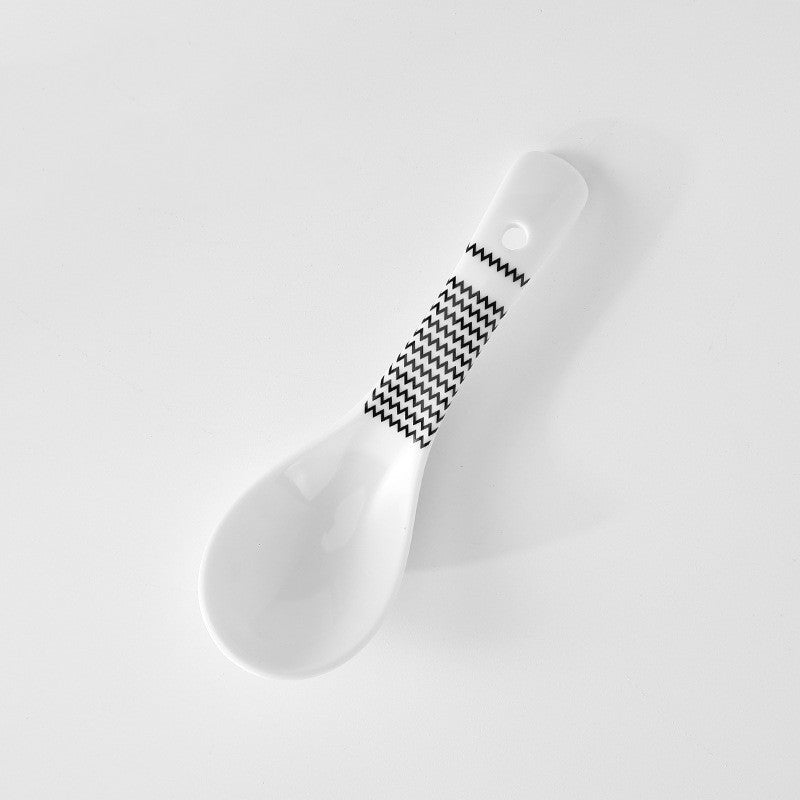 Cuillère Simple en Céramique Émaillée de Mode Maison