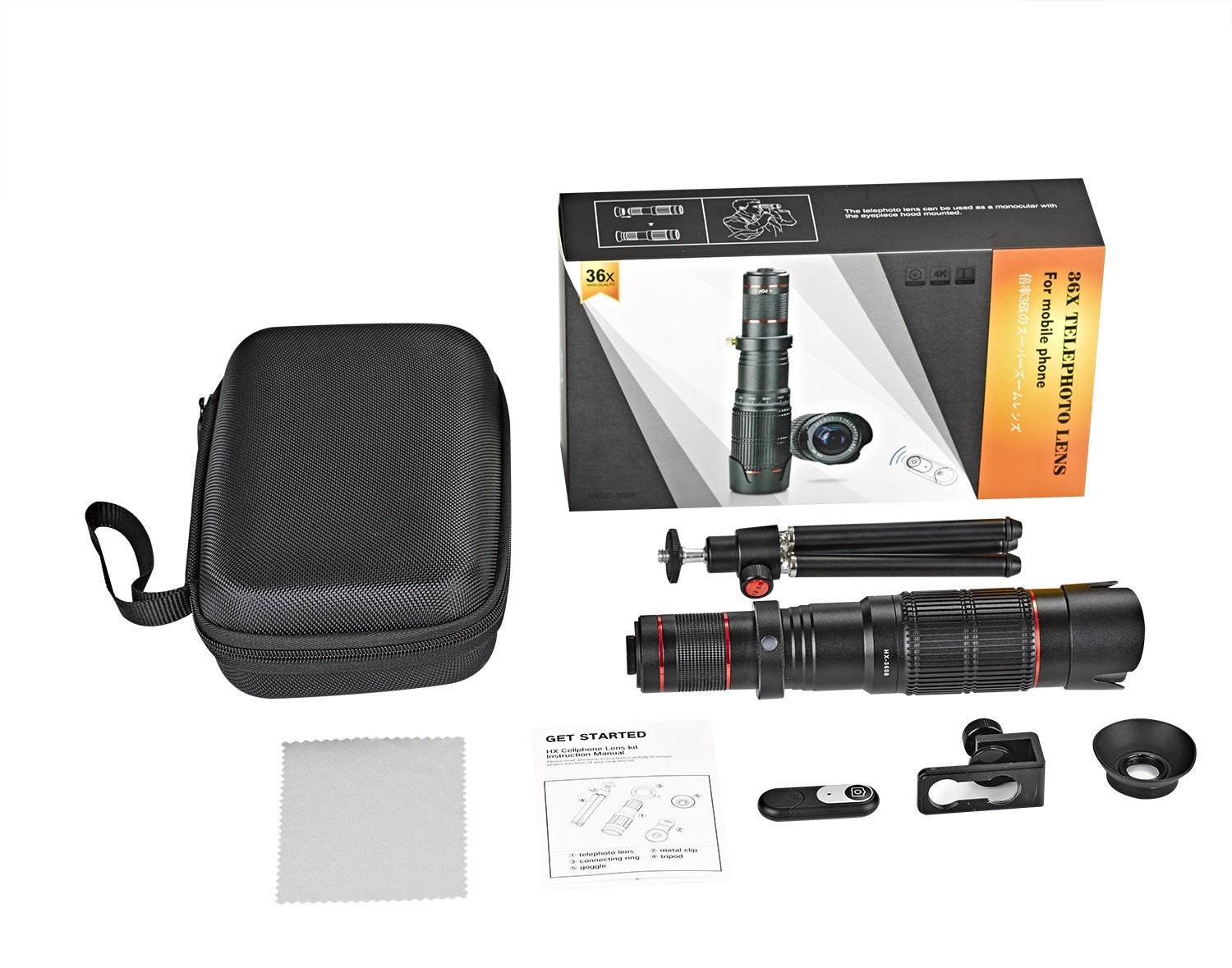 36x telephoto mobile phone telescope - IVOIRART.COM