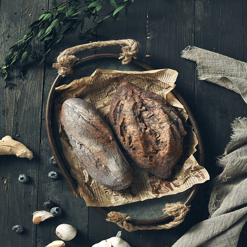 Décoration Antique en Fleurs Sèches de Style Steak