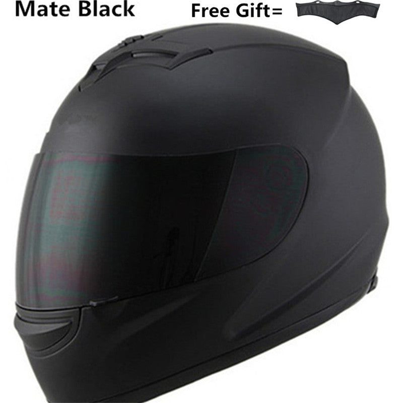 Casque intégral pour homme, casque de moto complet offrant sécurité et confort