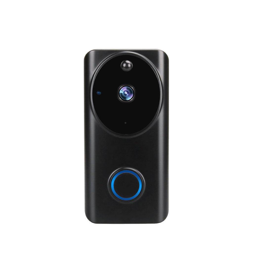 Carillon vidéo intelligent WiFi avec interphone portable et caméra de surveillance