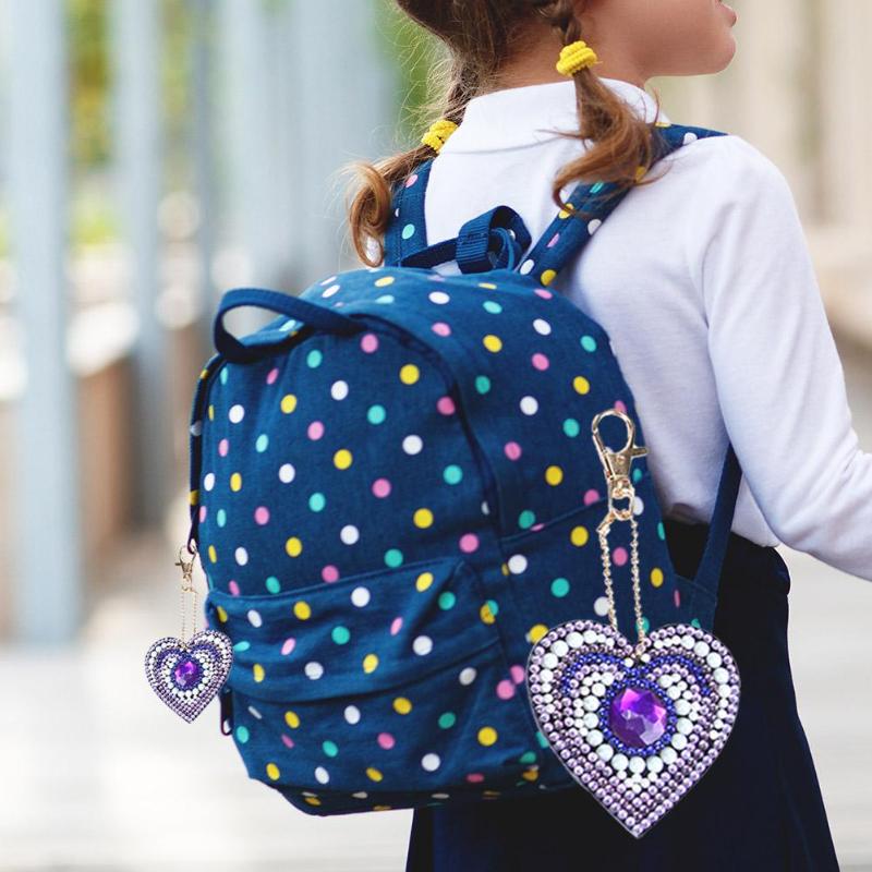 Trousseau de clés de Noël en diamant spécial kit DIY