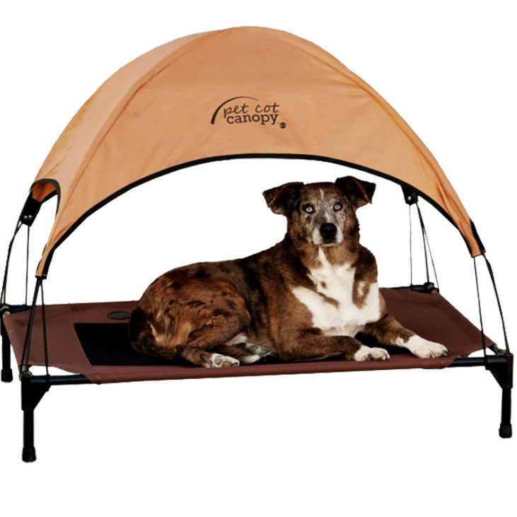 Lit pour chien imperméable, amovible et lavable en tissu Oxford, lit de camp empilable