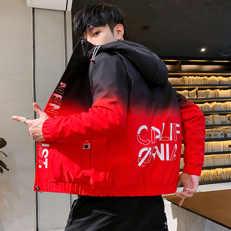 Manteau fin dégradé pour hommes – Vêtements de mode confortables et élégants