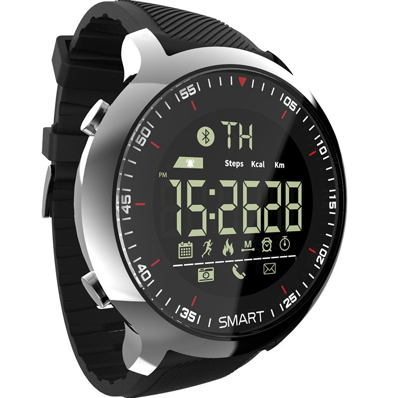 Bracelet de montre intelligente MK18, design moderne en TPU et verre résistant
