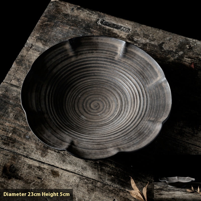 Assiette de Fruits en Dentelle Vintage Assiette Dim Sum