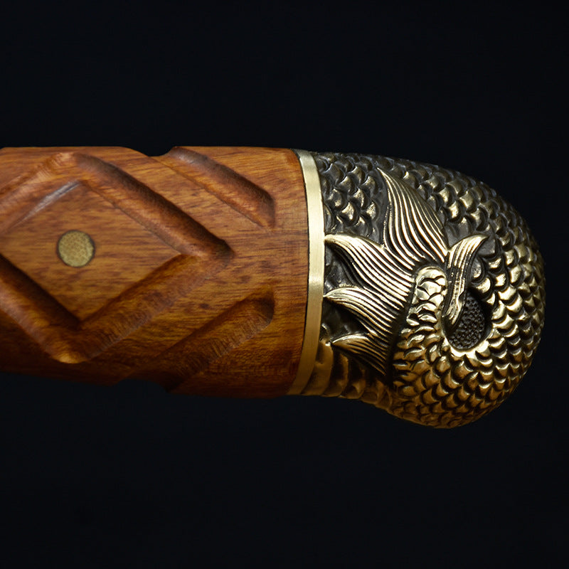 Couteau de chef en forme de fantôme vintage fait à la main