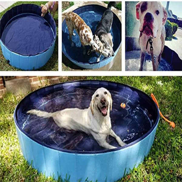 Piscine pour chien pliable grande taille pour baignade et soins canins