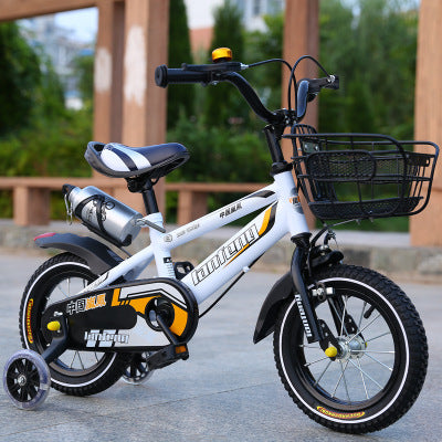 Vélo de montagne pour enfants de 12 pouces, idéal pour les 3 ans et plus, robustesse et sécurité