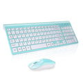 Ensemble clavier souris sans fil 2,4G ultra-fin accessoires bureau portable