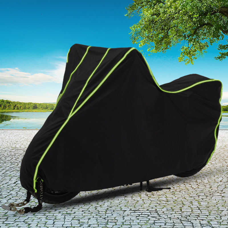 Housse épaisse et résistante pour moto – protection optimale contre intempéries