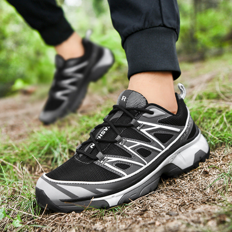Chaussures de course, baskets en maille, bottines de randonnée tout terrain