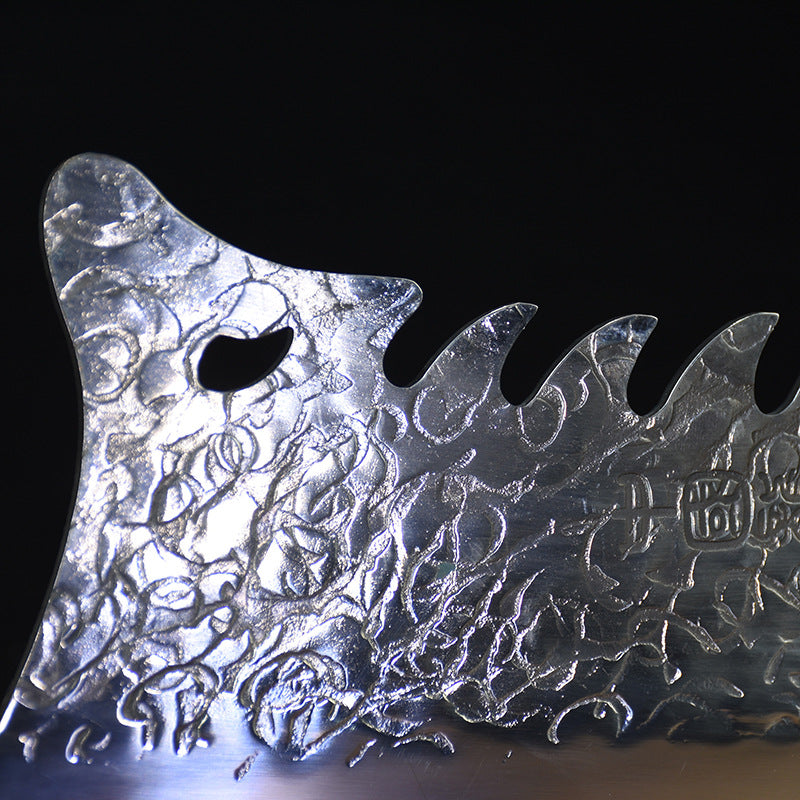 Couteau de chef en forme de fantôme vintage fait à la main