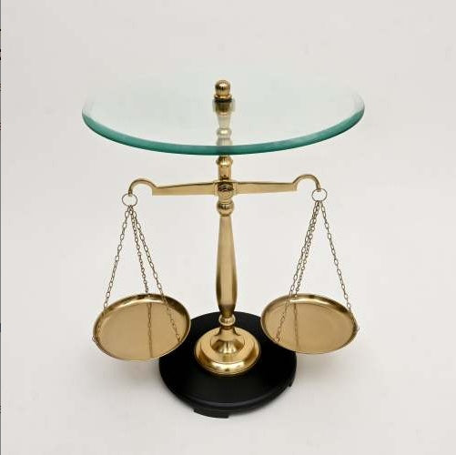 Table d'Accent Téléphone Vintage en Aluminium Poli Décoratif avec Plateau en Verre