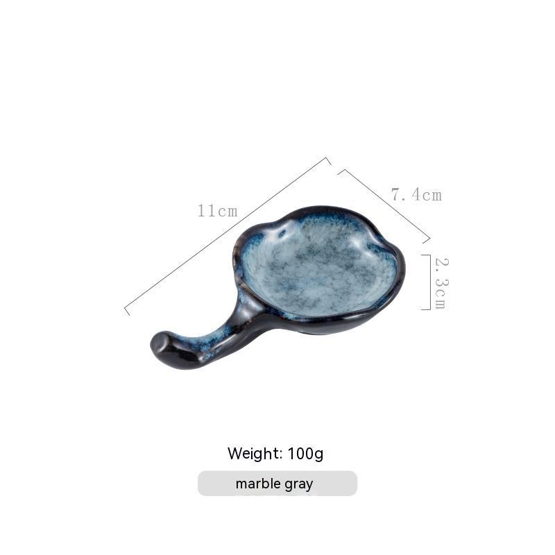 Creative Personality Of Ceramic Household Dipping Sauce Seasoning Dishes With Handles