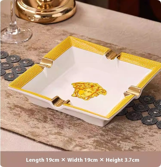 Grand Cendrier en Céramique Mode Cigare Bar à Domicile