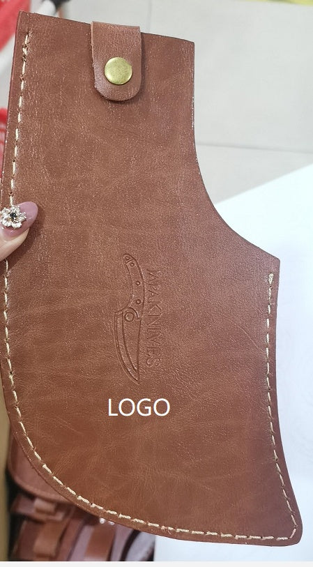 Couteau de cuisine forgé à la main pour découpe d'os — couteau double usage, couteau de chef fait main