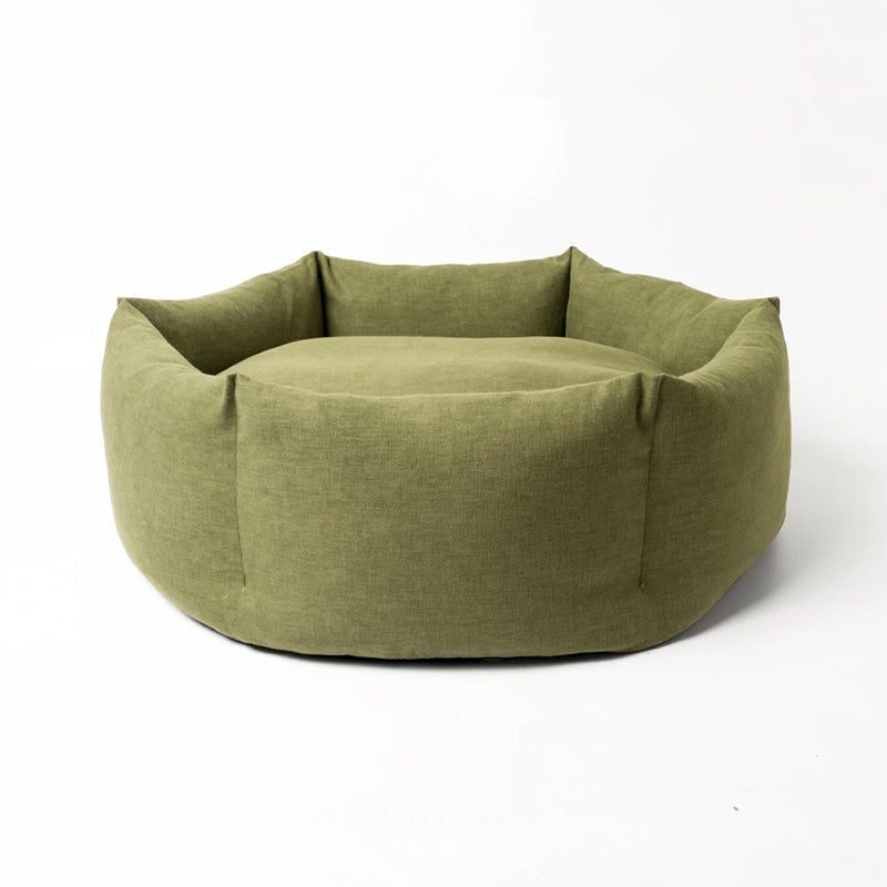 Panier pour chien confortable en tissu doux, quatre tailles de 50 à 90 cm de diamètre