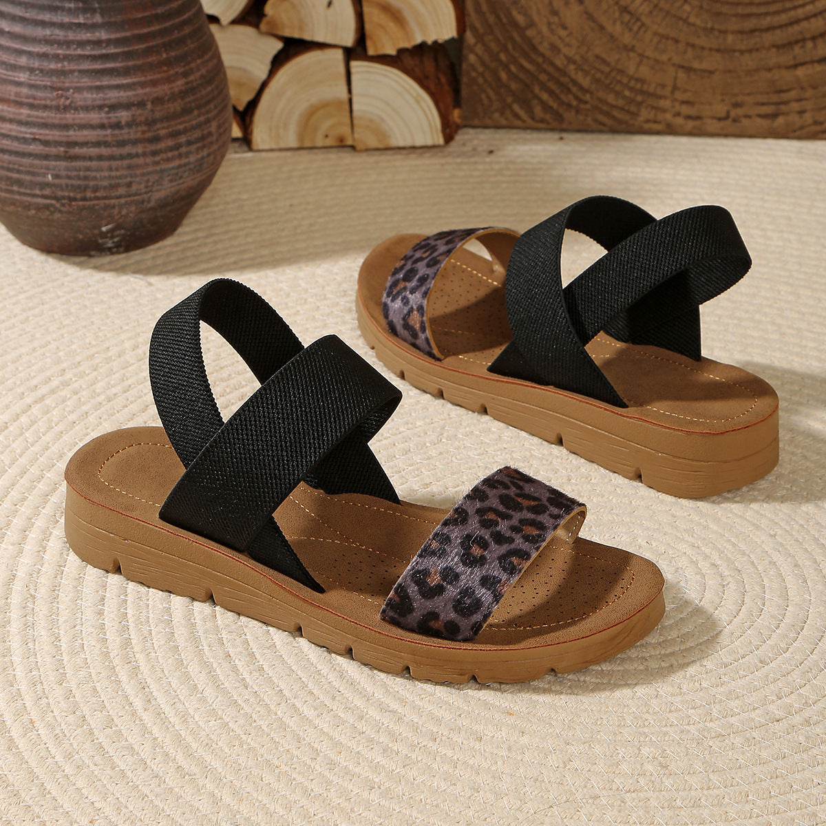 Pantalon pour femme à taille élastique romaine, style européen et américain