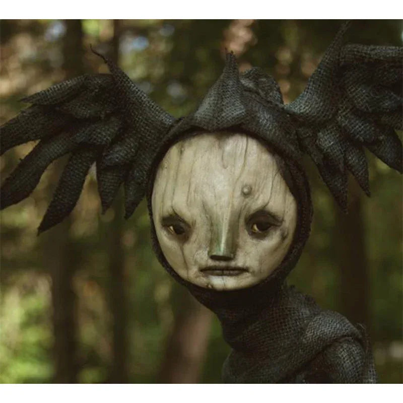 Ornements de Sorcière en Résine pour Jardin, Art Décoratif de Paysage en Herbe