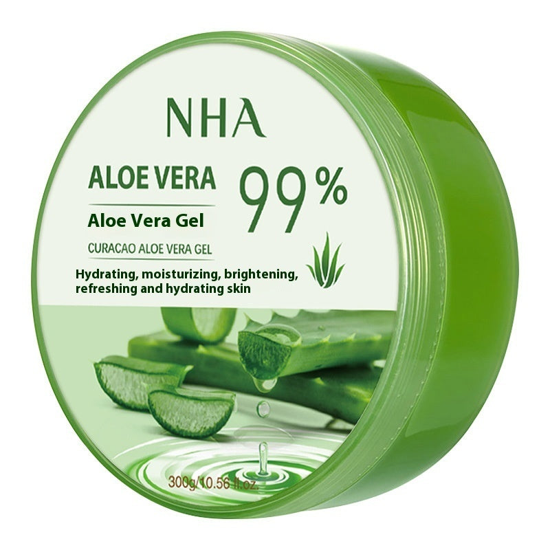 Gel hydratant et anti-acné à l'aloe vera pour soins de la peau, produit apaisant