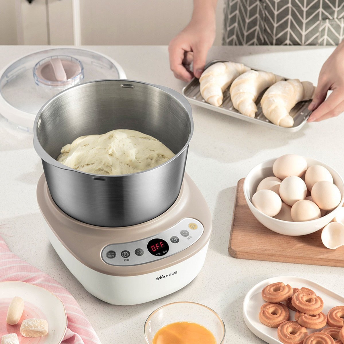 5L Capacity Stainless Steel Fully Automatic Noodle Maker - IVOIRART.COM