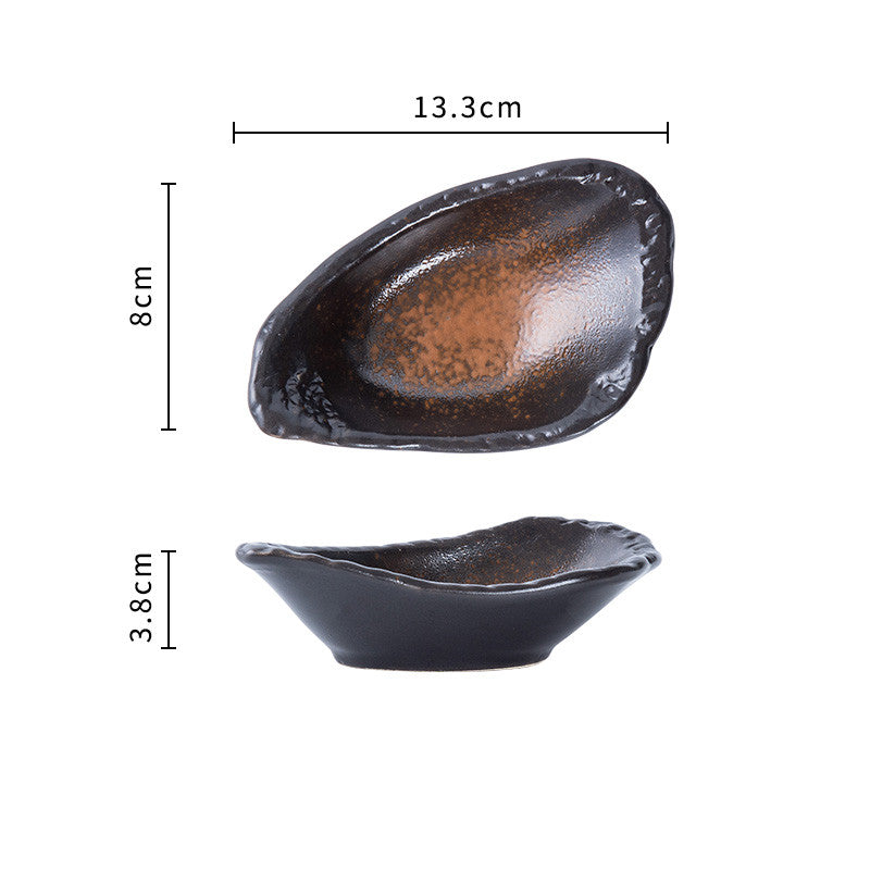 Plat à sauce en céramique pour assaisonnement