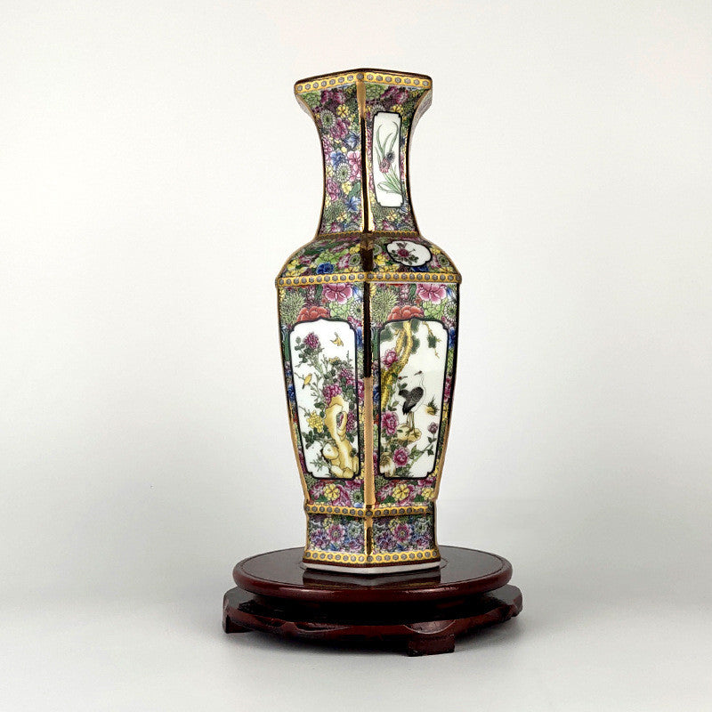 Ornements décoratifs rétro en céramique pour salon classique