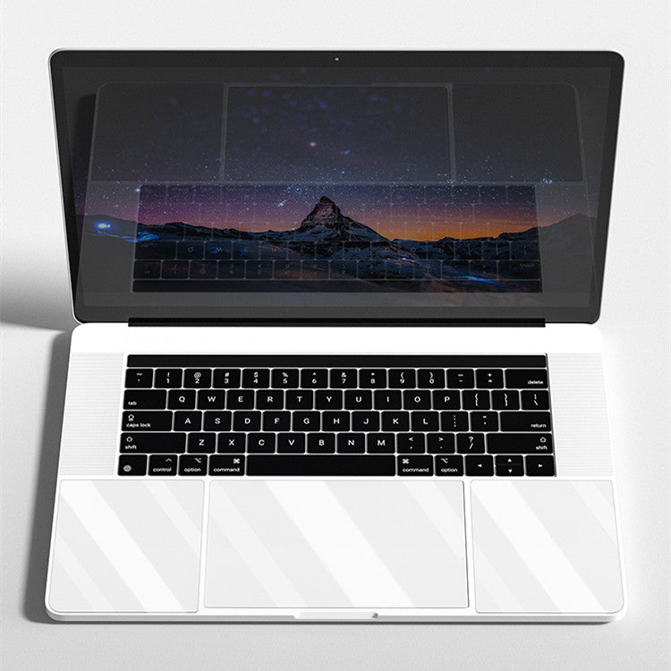Film Mat Anti-Rayures pour Pavé Tactile avec Protection Poignets Compatible MacBook