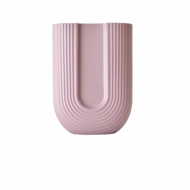Vase en céramique de style romantique violet