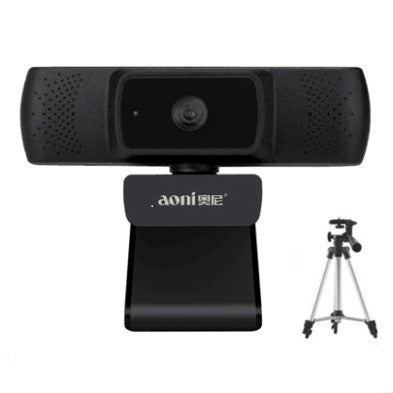 Caméra d’Enseignement HD de Bureau avec Microphone Intégré et Support