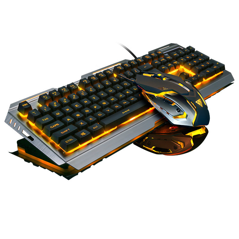 Clavier de jeu filaire ergonomique pour ordinateur portable et bureau 46x17x3,6cm USB