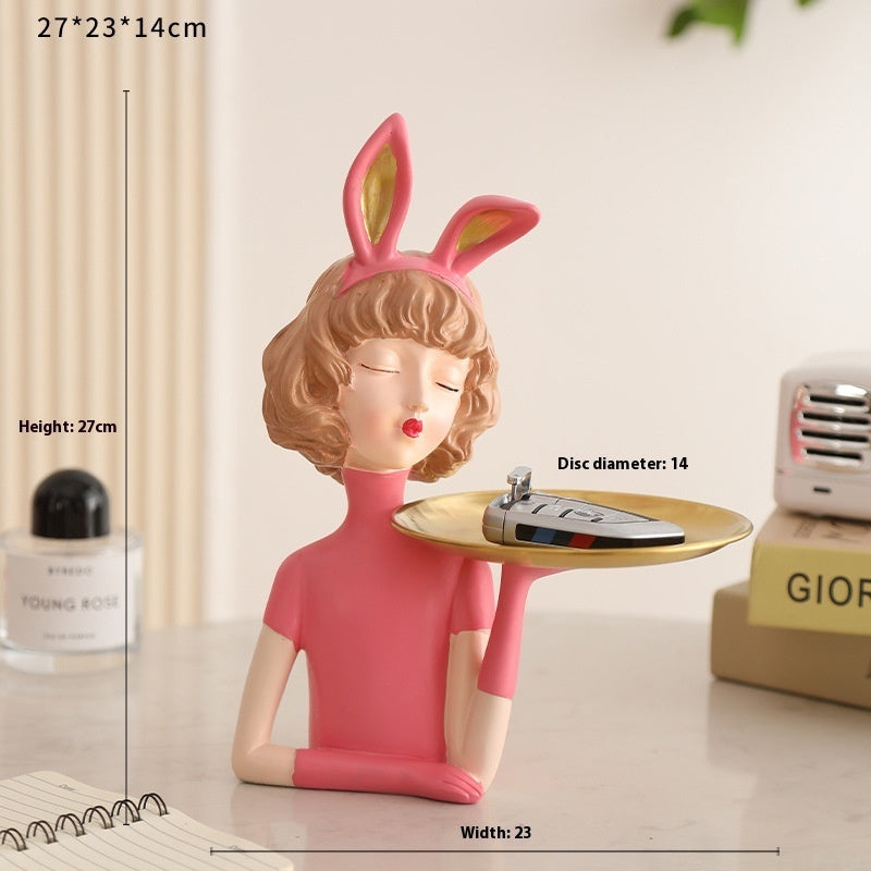 Cute Butterfly Girl Creative Home Bedroom Desktop Decoration