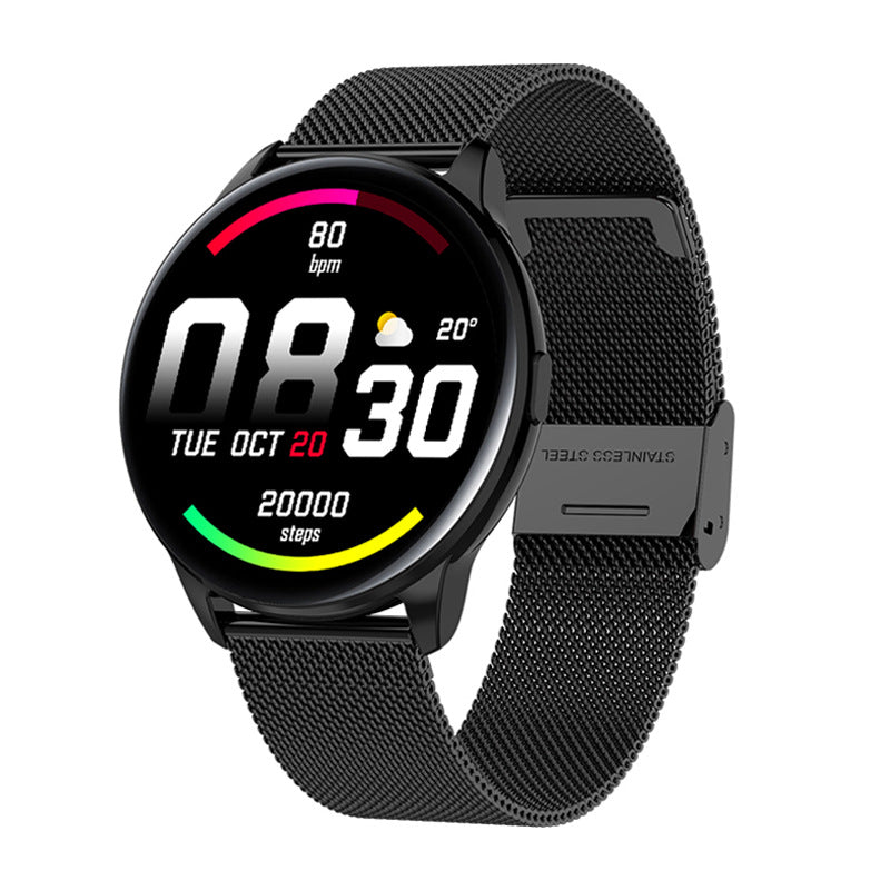 Montre Connectée Y90 GPS avec Surveillance de la Pression Artérielle, Montre Sportive