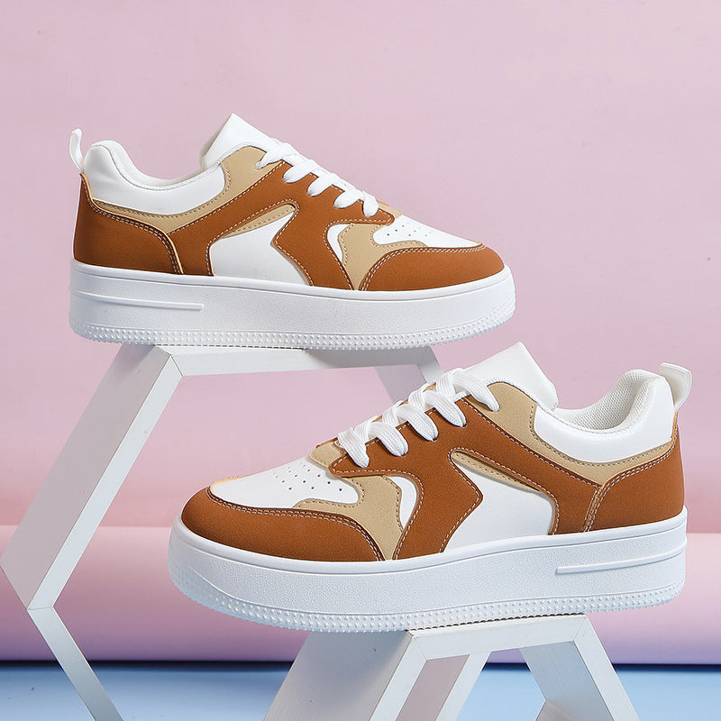 Baskets tendance de style coréen pour hommes et femmes, à la mode et confortables
