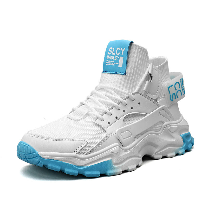 Chaussures de Mode Décontractée Baskets Respirantes Style Papa à Lacets