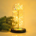 Lampe de Nuit Simulation Rose pour Fête des Mères, Lumière d'Ambiance Bouquets Artisanaux