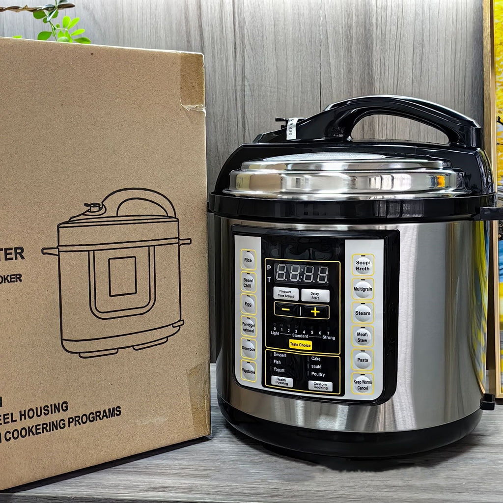 6L Electric Pressure Cooker Multi-functional Large Capacity Rice Cooker - IVOIRART.COM
