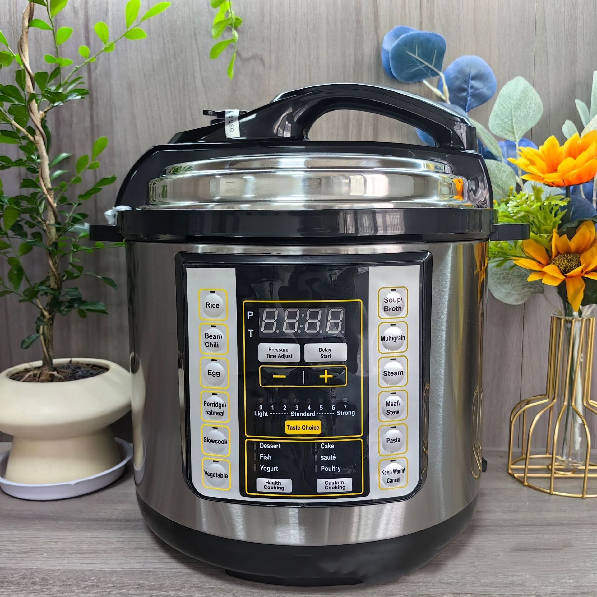 6L Electric Pressure Cooker Multi-functional Large Capacity Rice Cooker - IVOIRART.COM