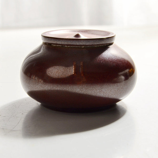 Théière en Céramique Ronde Rétro