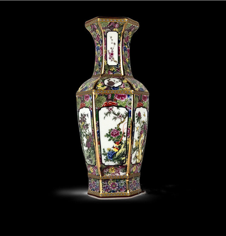 Ornements décoratifs rétro en céramique pour salon classique