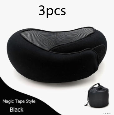 Coussin de Voyage Ergonomique U en Mousse à Mémoire Durable pour Nuque