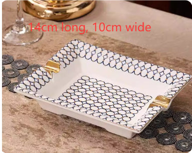 Grand Cendrier en Céramique Mode Cigare Bar à Domicile