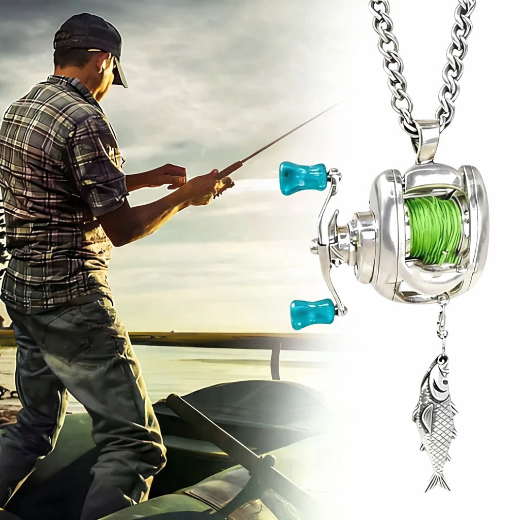 Collier de Luxe avec Pendentif Rotatif - Bijoux Polyvalents - IVOIRART.COM