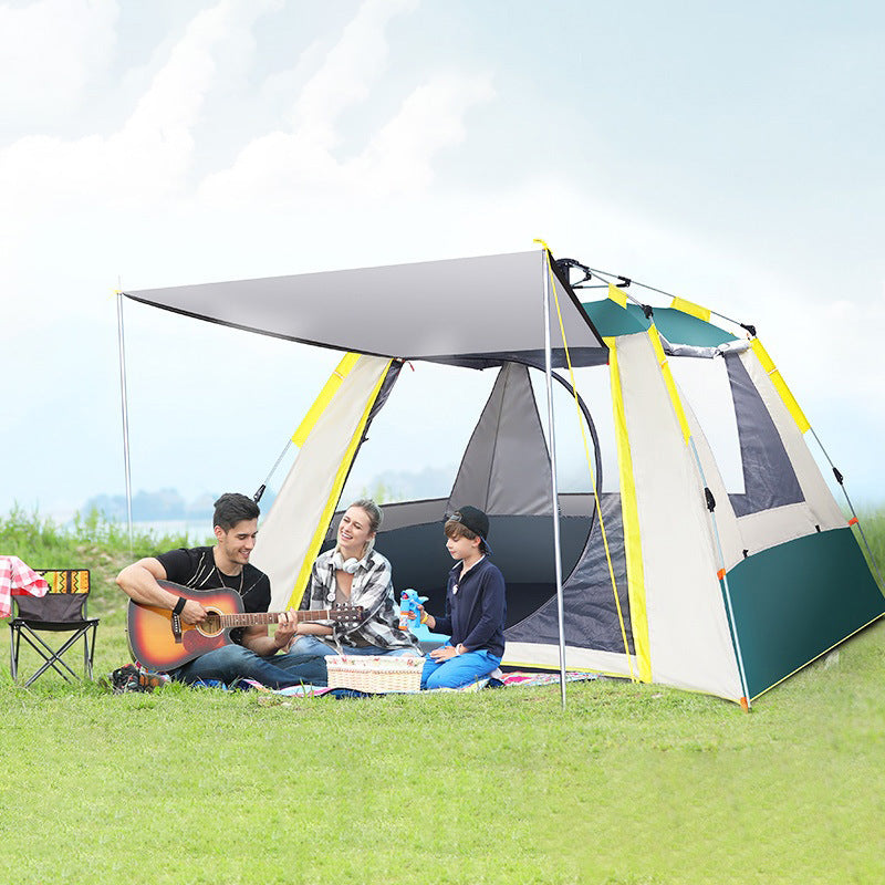 Tente Automatique Extérieure pour Camping et Barbecue, Ultra-Légère et Résistante