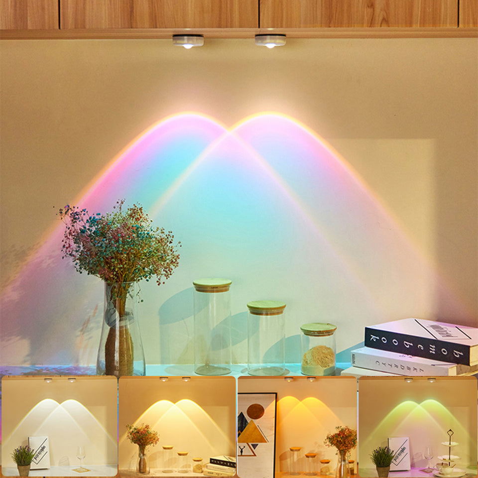 Lampes LED sans fil pour armoires et cuisines, lampe murale à piles