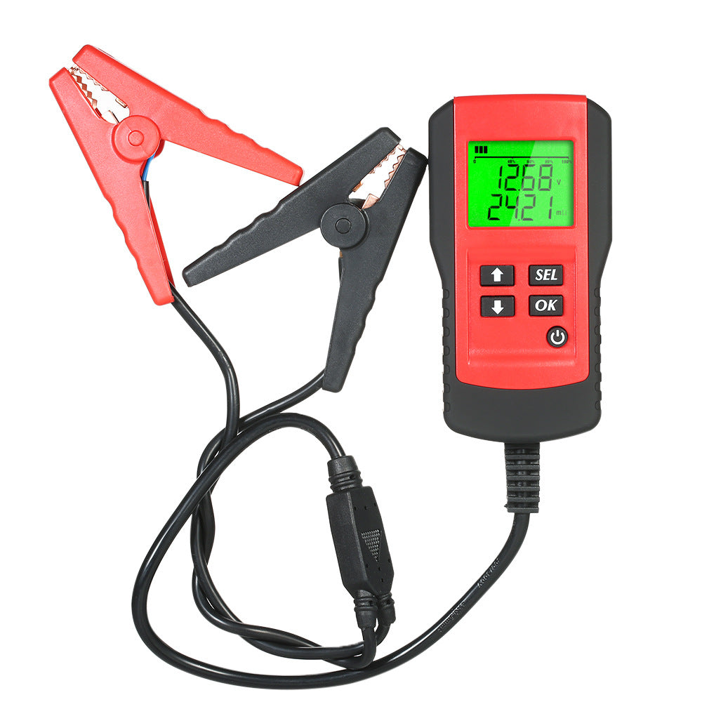 Testeur de batterie automobile Ancel BST100 original multilingue 12 V AGM GEL 100-1100 CCA 30-100 Ah